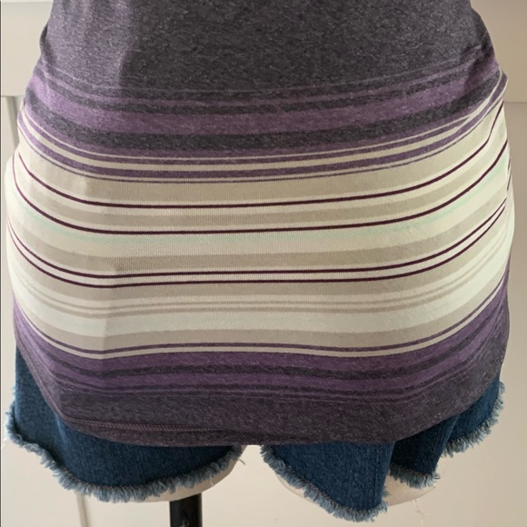 LULULEMON RACERBACK STRIPPED TANK TOP. PURPLE. SIZE 4. EUC. - Picture 6 of 16